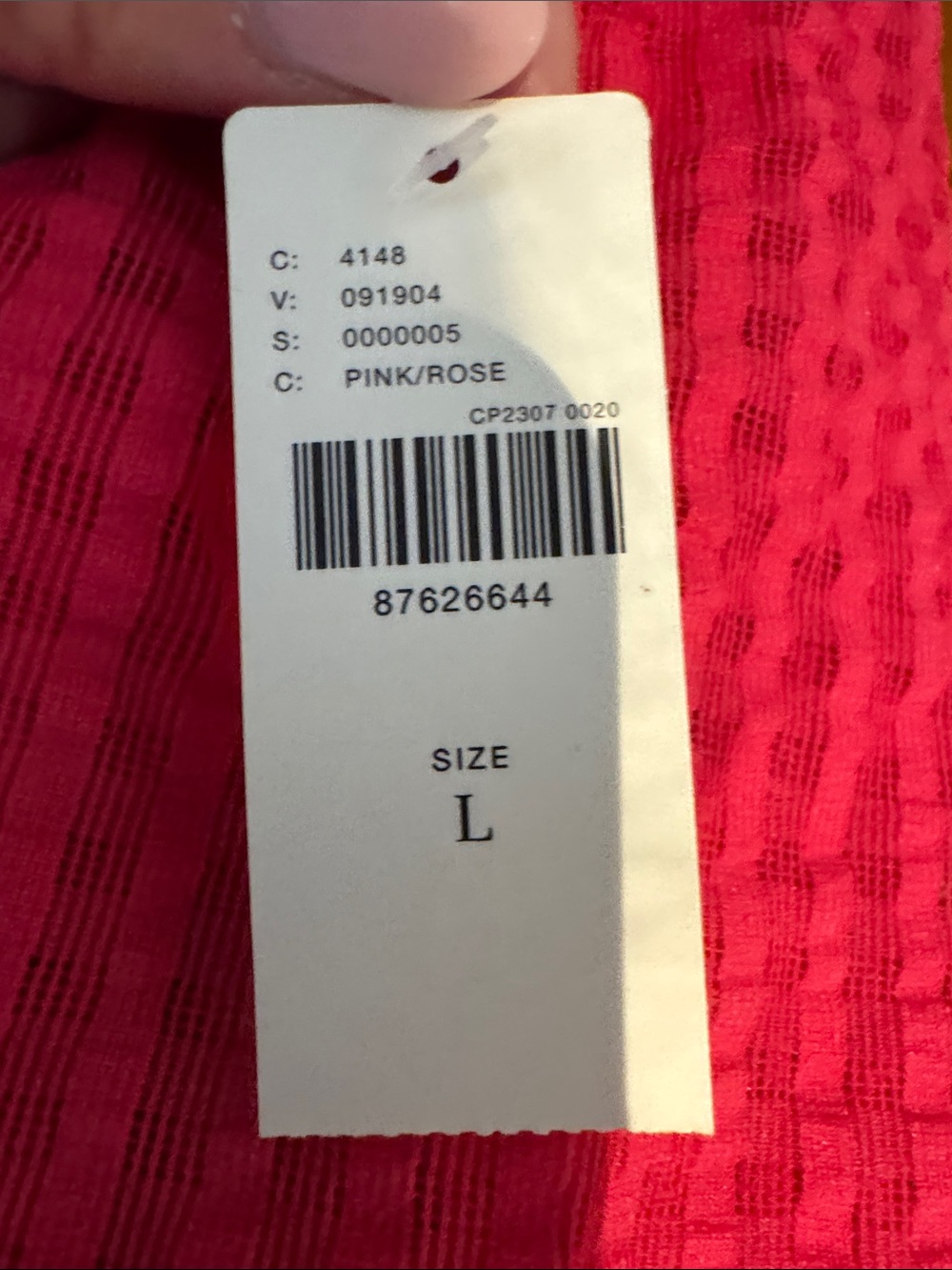 Maeve Bright Raspberry Short-Sleeve Textured Top - Picture 2 of 2